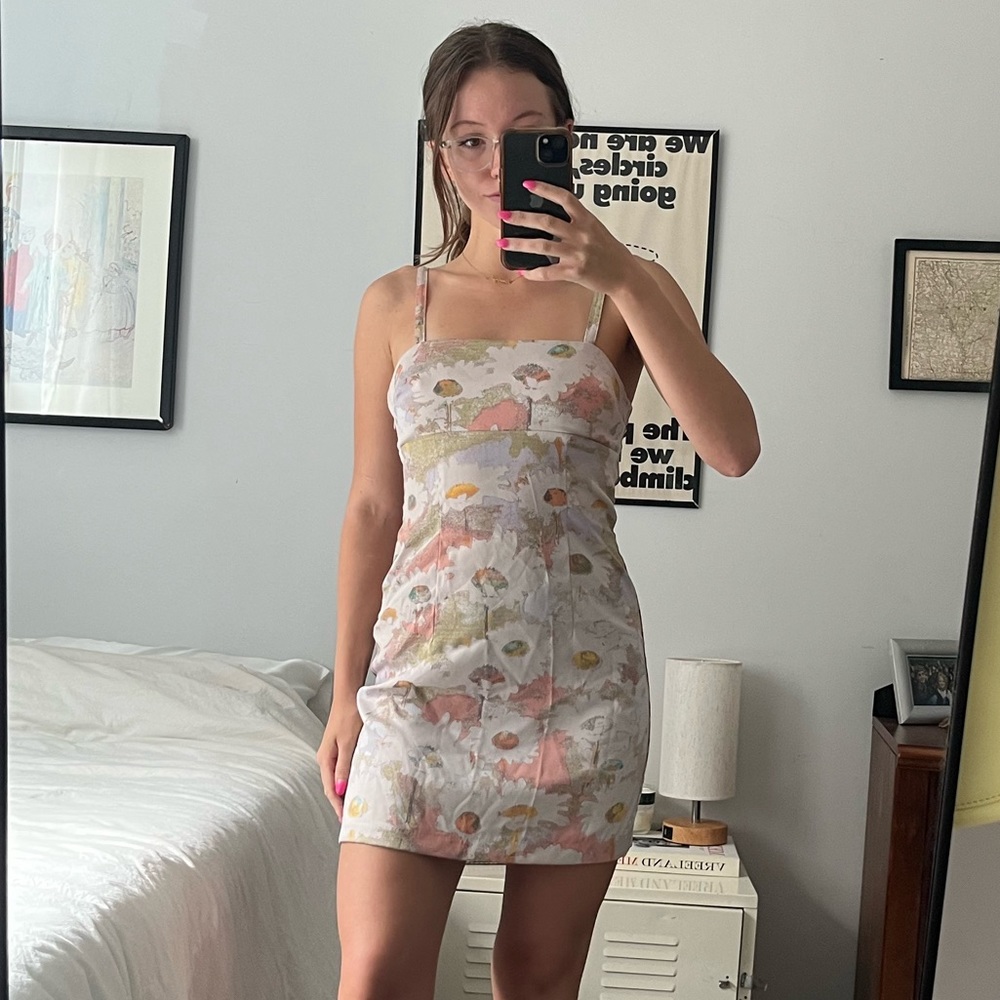 Silk UO dress ♥️